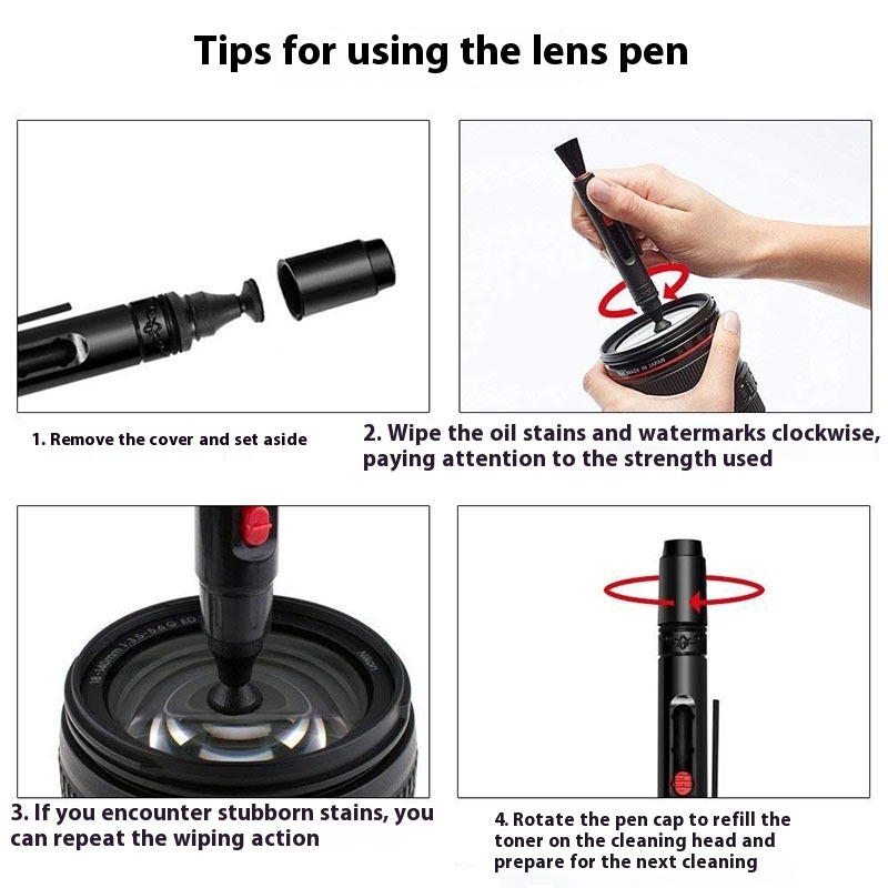 Simple Household DSLR Digital Camera Cleaning Kit - Image 6