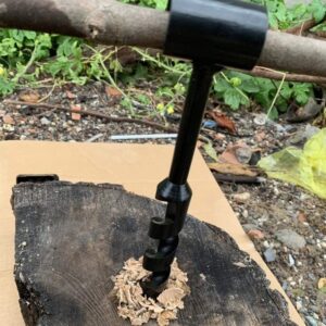 Multi-functional Lengthened Outdoor Survival Brad Point Drill Bits High Strength Toughness Welding Process One Drill Multi-purpose