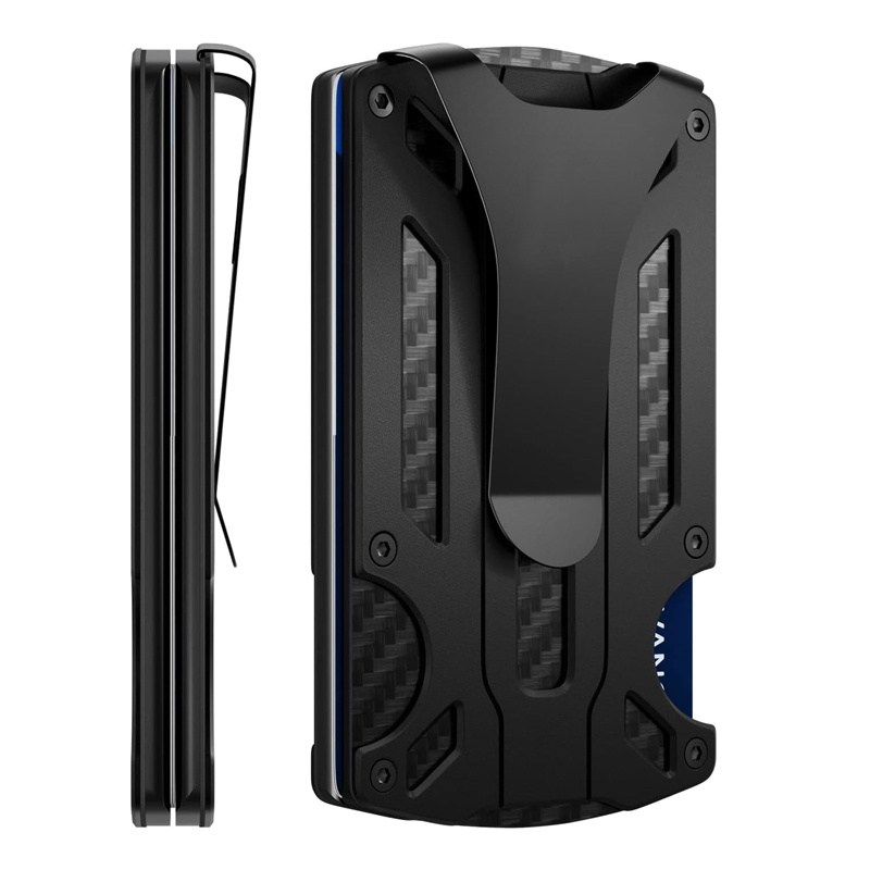 Aluminum Alloy RFID Anti-theft Card Holder Metal Wallet - Image 4