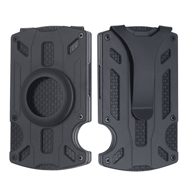 Aluminum Alloy RFID Anti-theft Card Holder Metal Wallet - Image 2