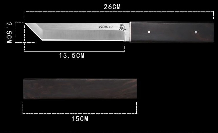 Outdoor Camping Self-defense Straight Knife - Image 9