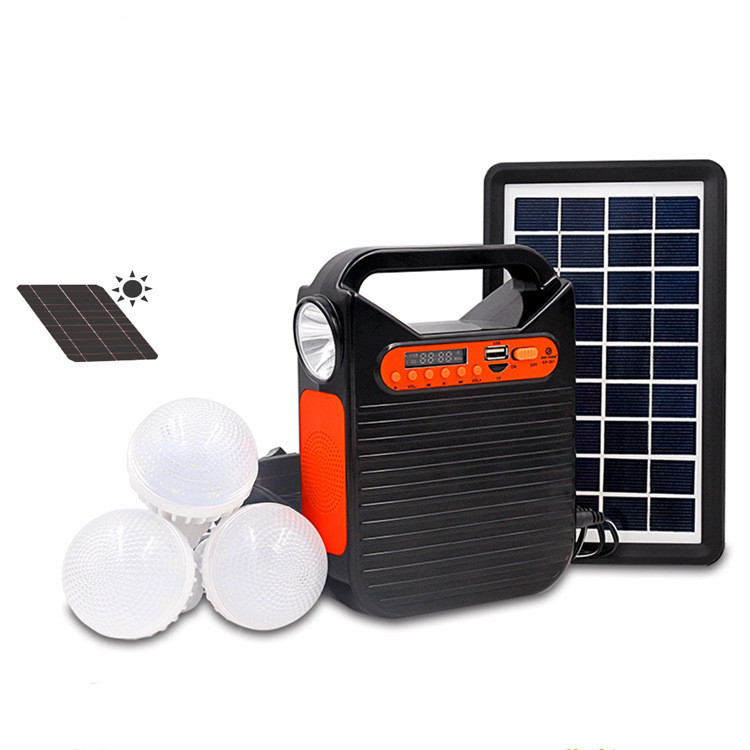Portable Solar Lighting Power System With Power Bank Speaker - Image 2