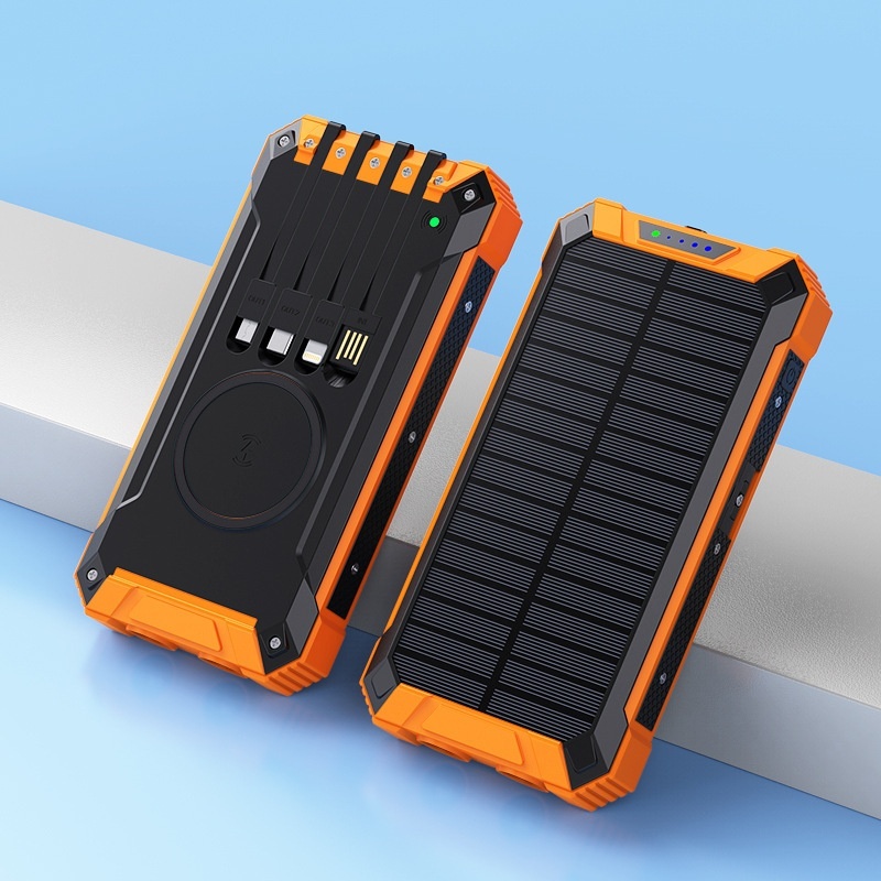 Wireless Charger Solar Portable Power Source - Image 3