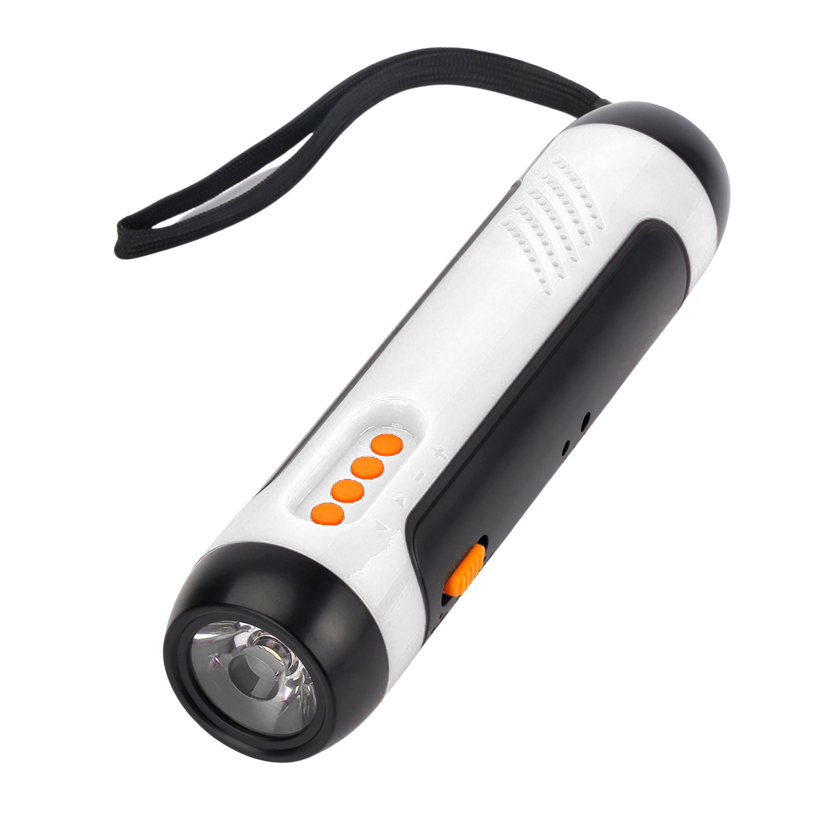 Emergency Hand Cranked Flashlight Distress Alarm - Image 2