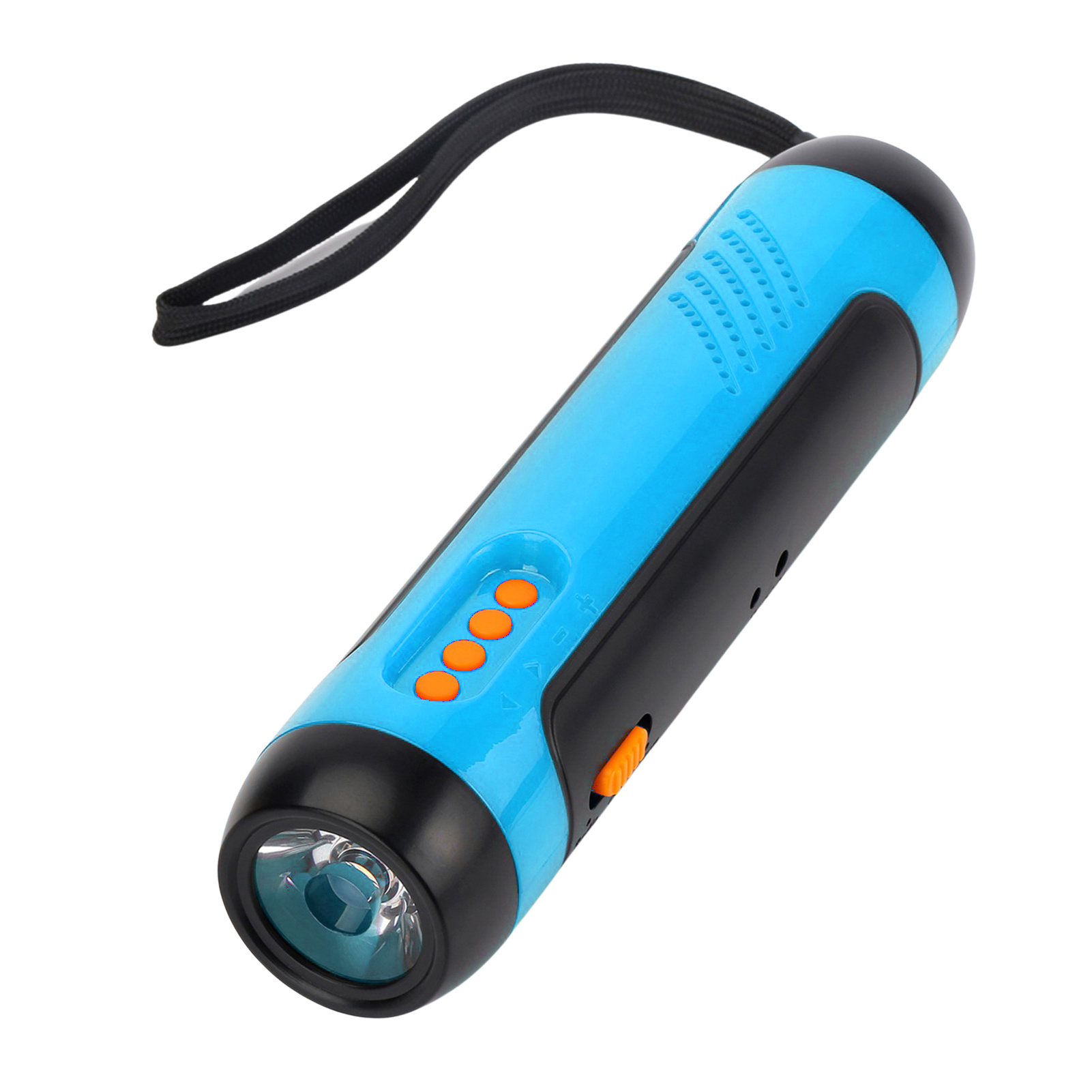 Emergency Hand Cranked Flashlight Distress Alarm - Image 3