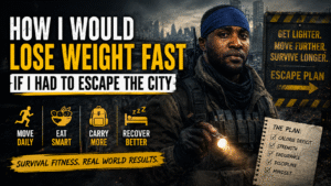 7 steps  I Would Lose Weight Fast If I Had to Escape the City