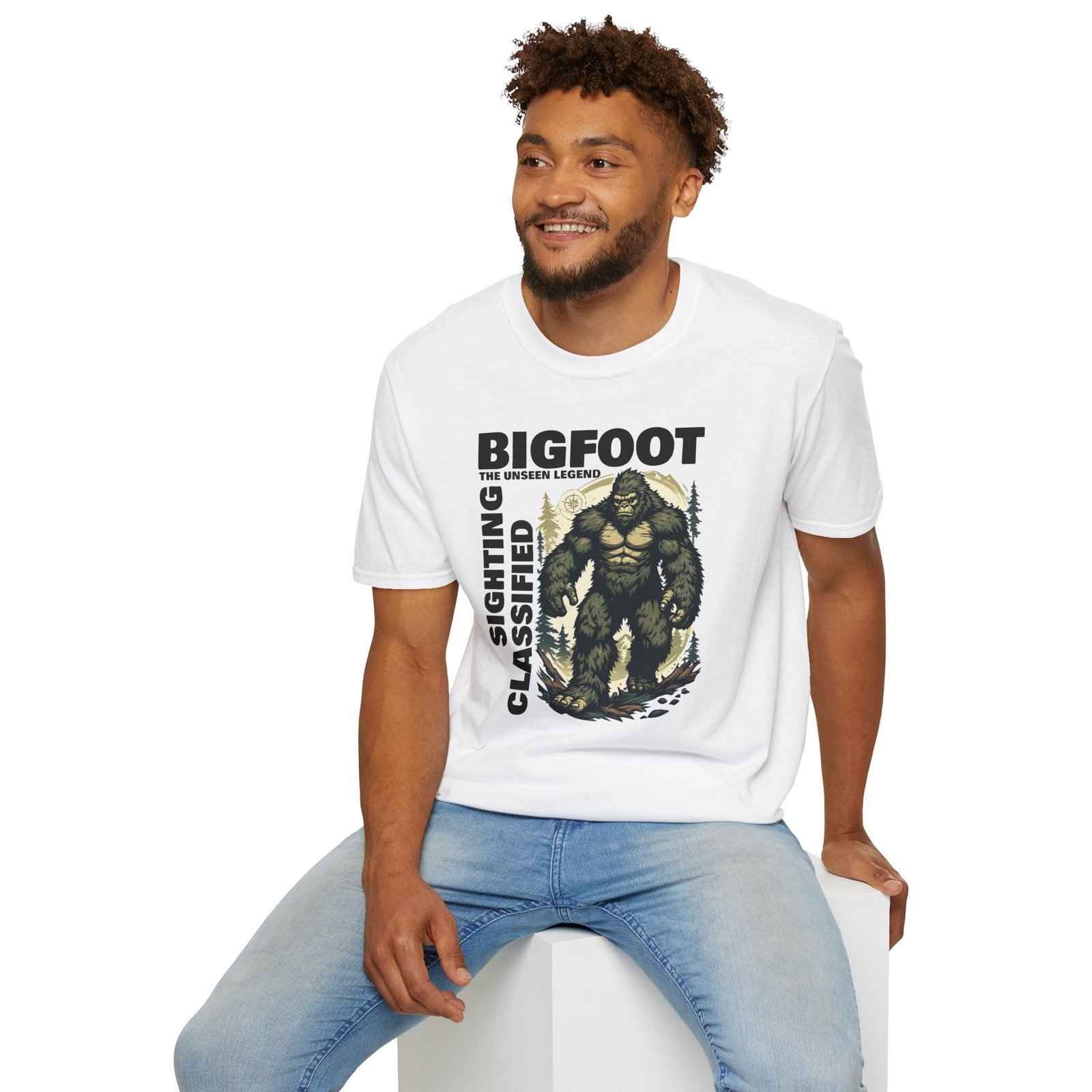 Bigfoot Sighting T-Shirt — 'Bigfoot: The Unseen Legend' Graphic Tee - Image 6