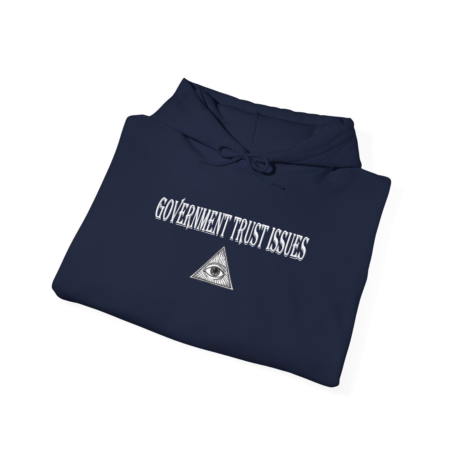 Government Trust Issues Hoodie | All-Seeing Eye Pyramid Graphic - Image 17