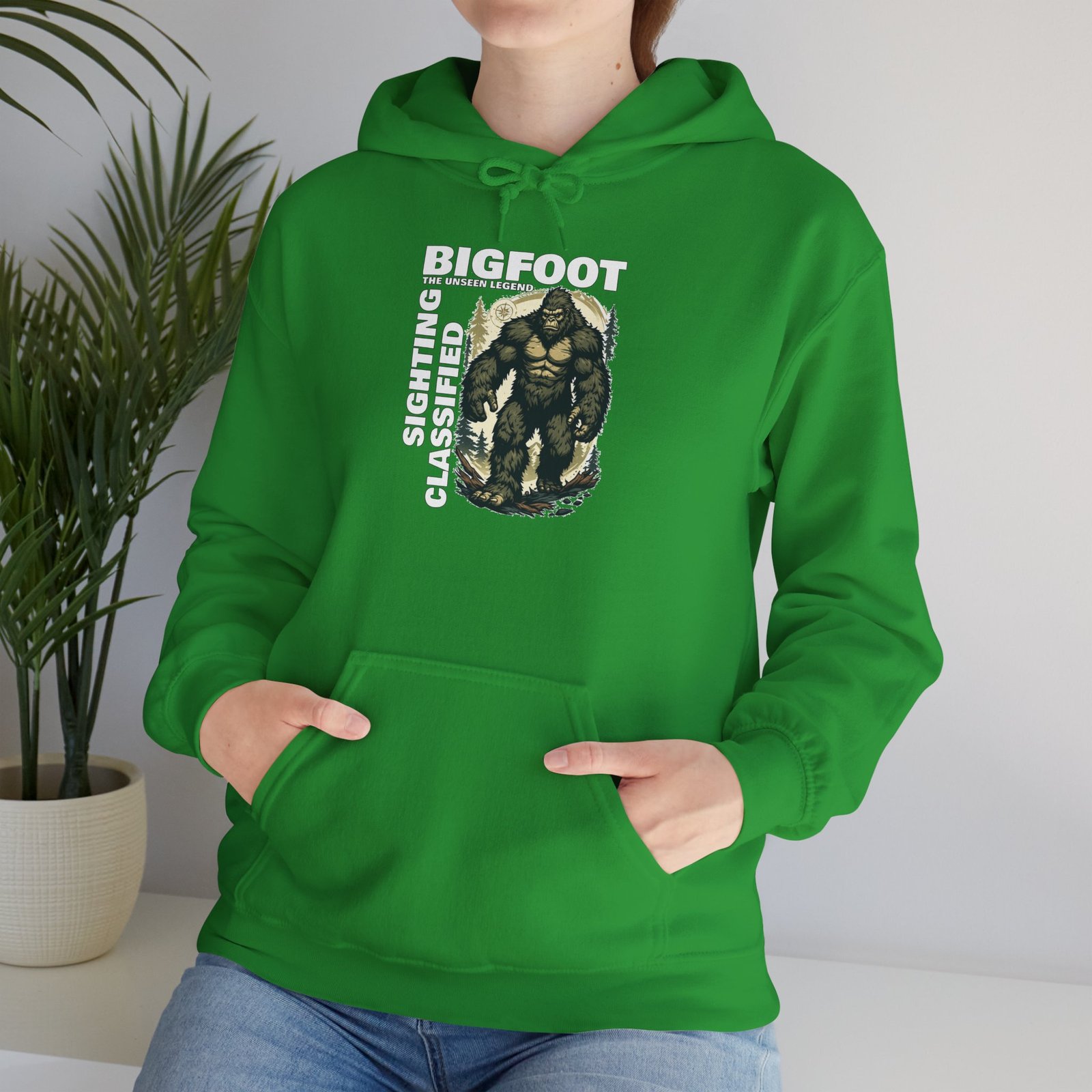 Bigfoot Classic Sighting Hoodie — Retro Sasquatch Graphic Pullover - Image 19