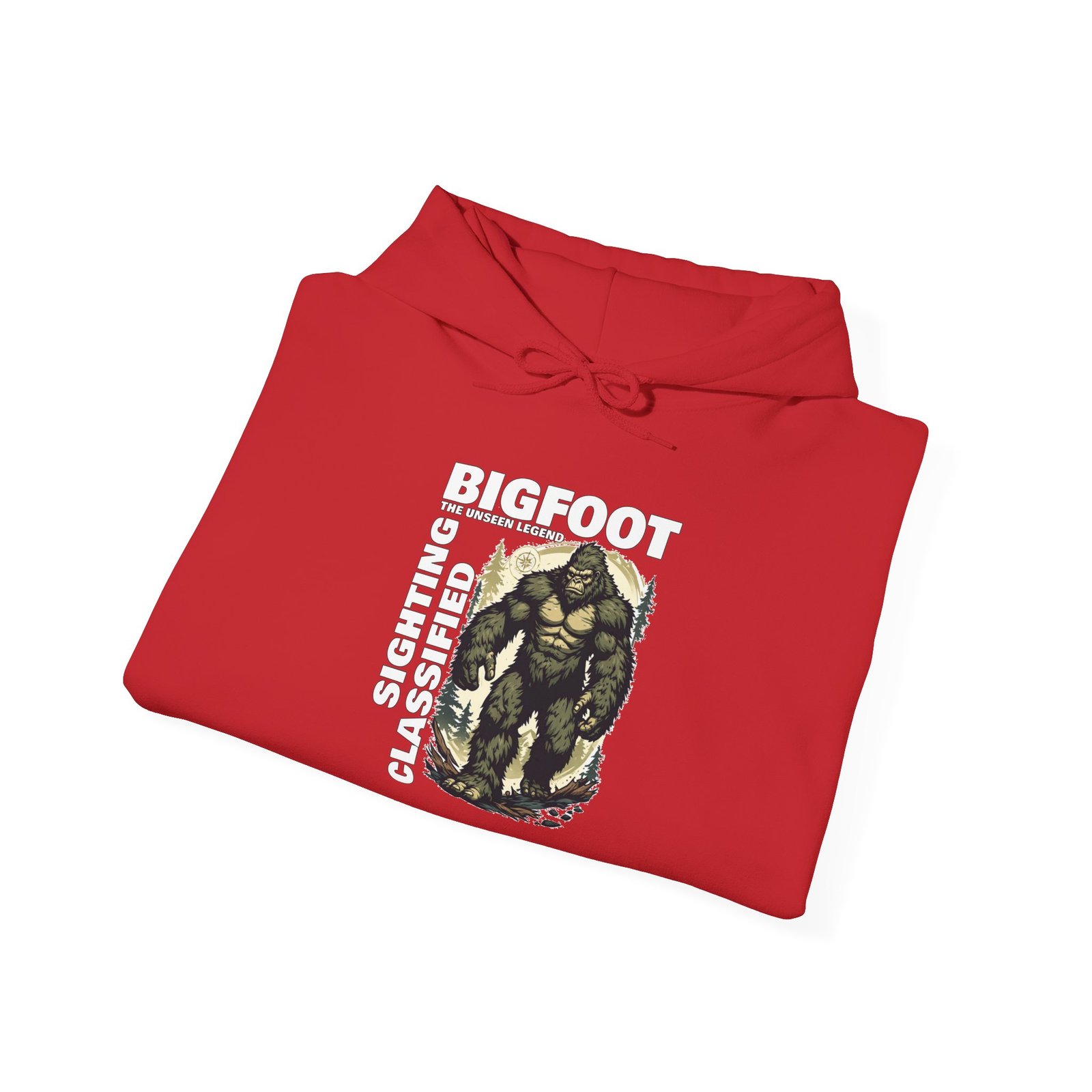 Bigfoot Classic Sighting Hoodie — Retro Sasquatch Graphic Pullover - Image 26