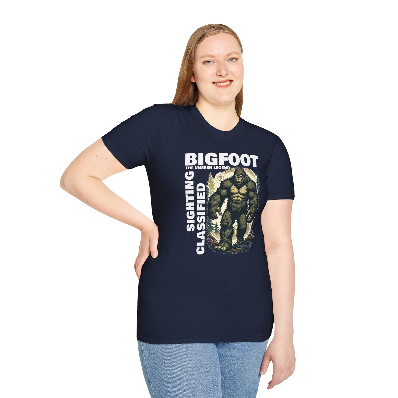 Bigfoot Sighting T-Shirt — 'Bigfoot: The Unseen Legend' Graphic Tee - Image 19
