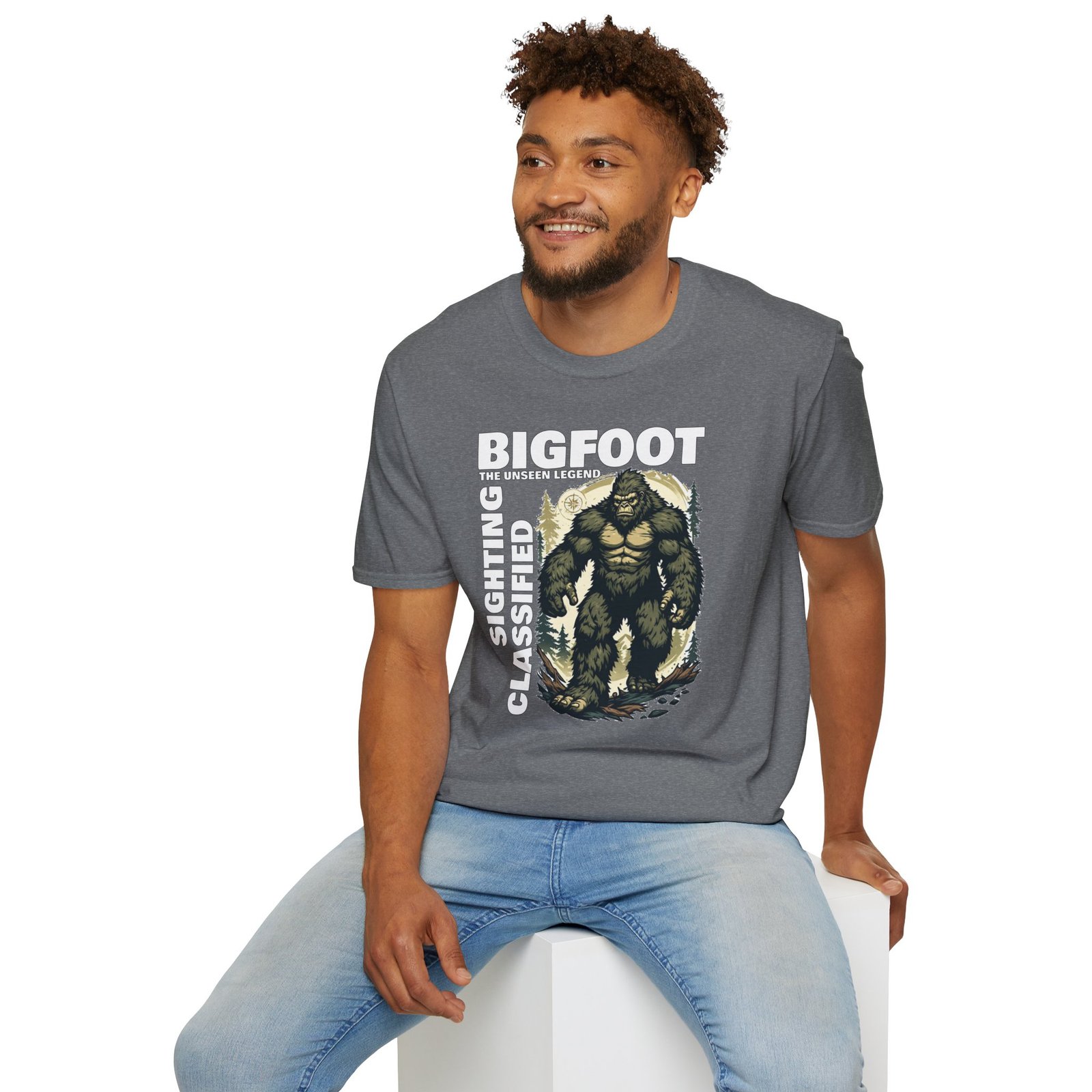 Bigfoot Sighting T-Shirt — 'Bigfoot: The Unseen Legend' Graphic Tee - Image 14