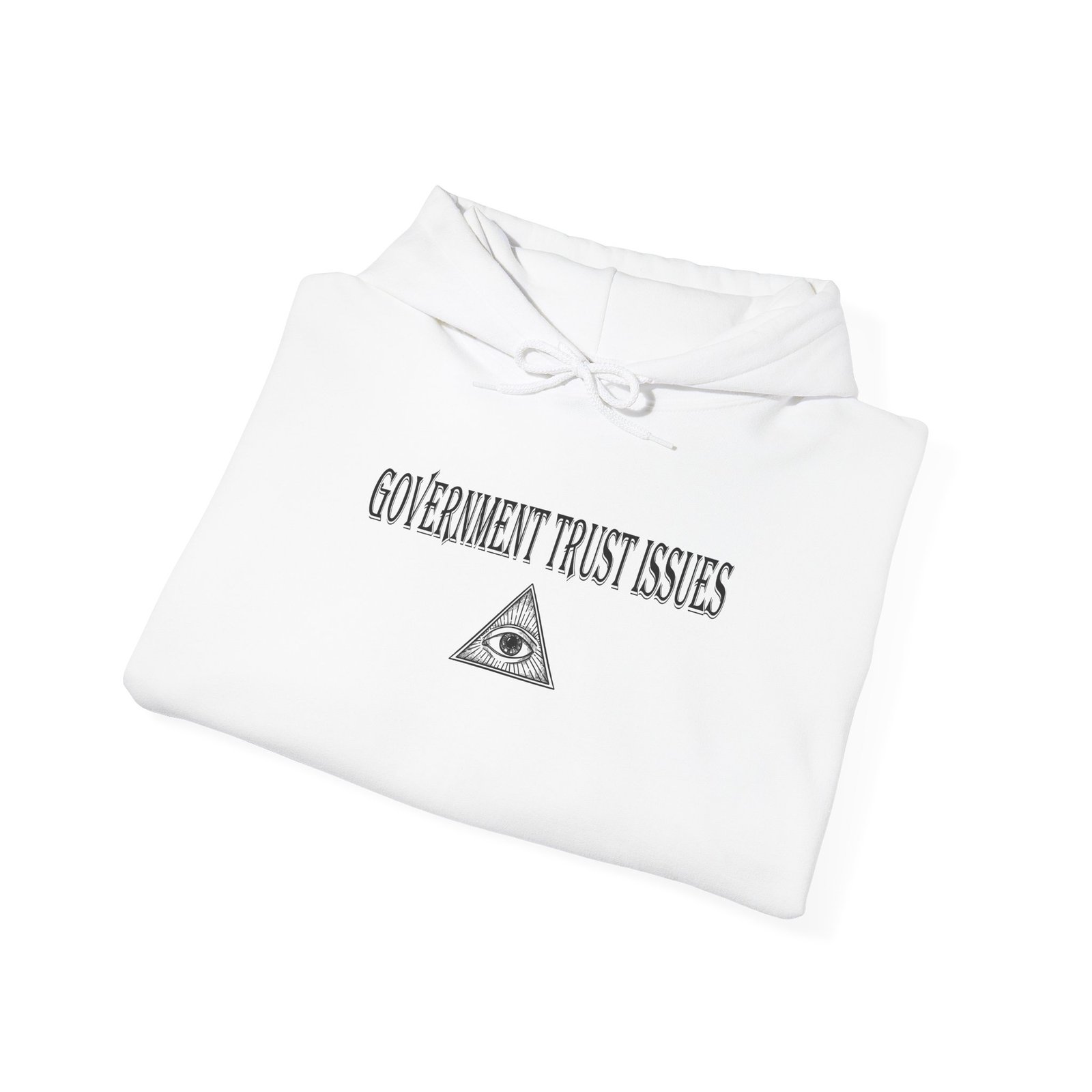 Government Trust Issues Hoodie | All-Seeing Eye Pyramid Graphic - Image 5