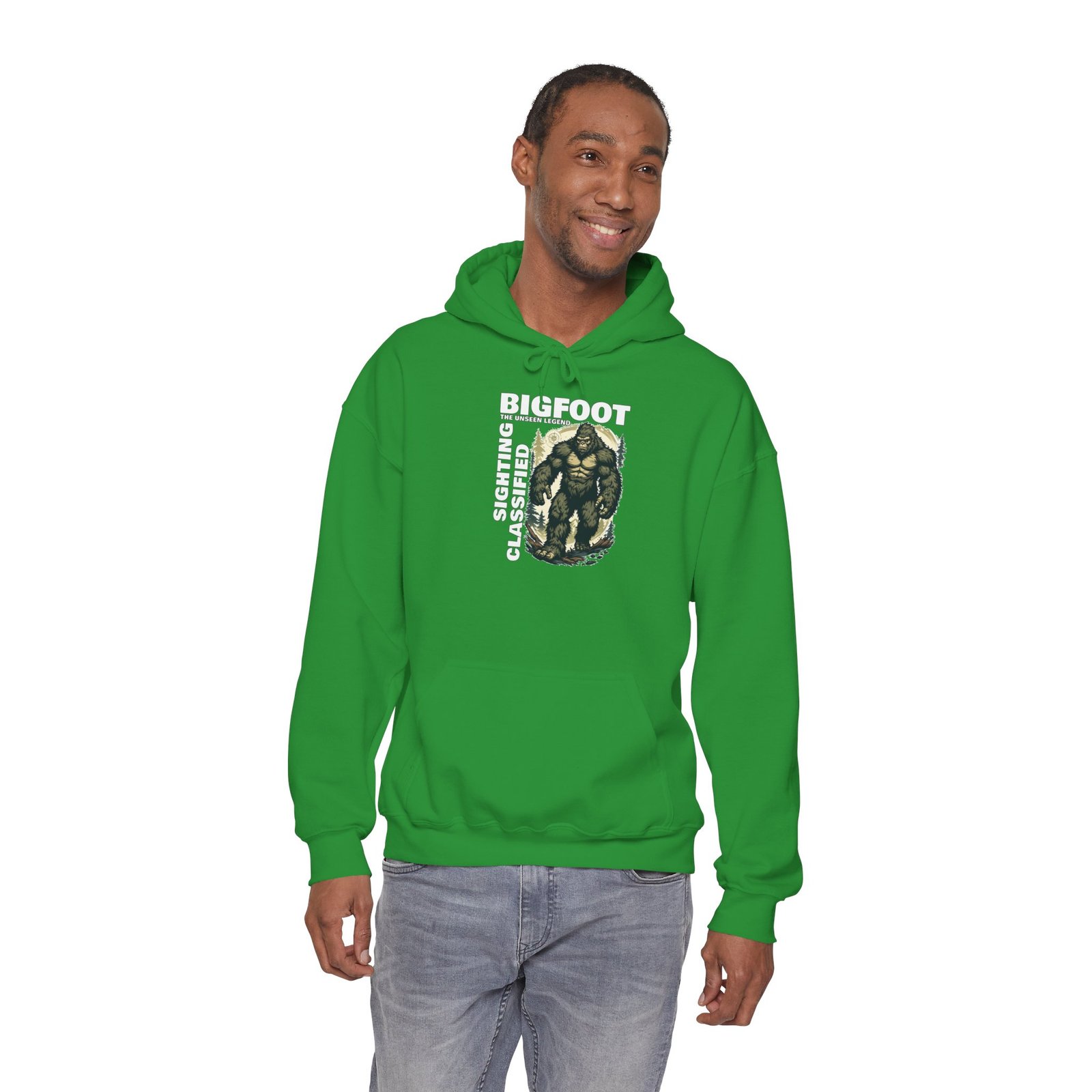 Bigfoot Classic Sighting Hoodie — Retro Sasquatch Graphic Pullover - Image 17