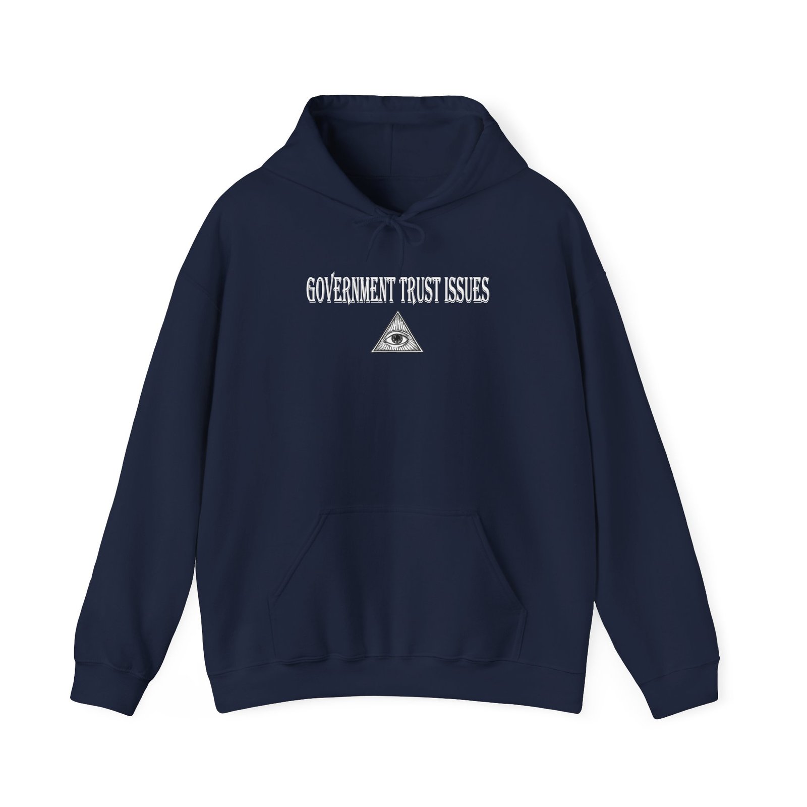Government Trust Issues Hoodie | All-Seeing Eye Pyramid Graphic - Image 14