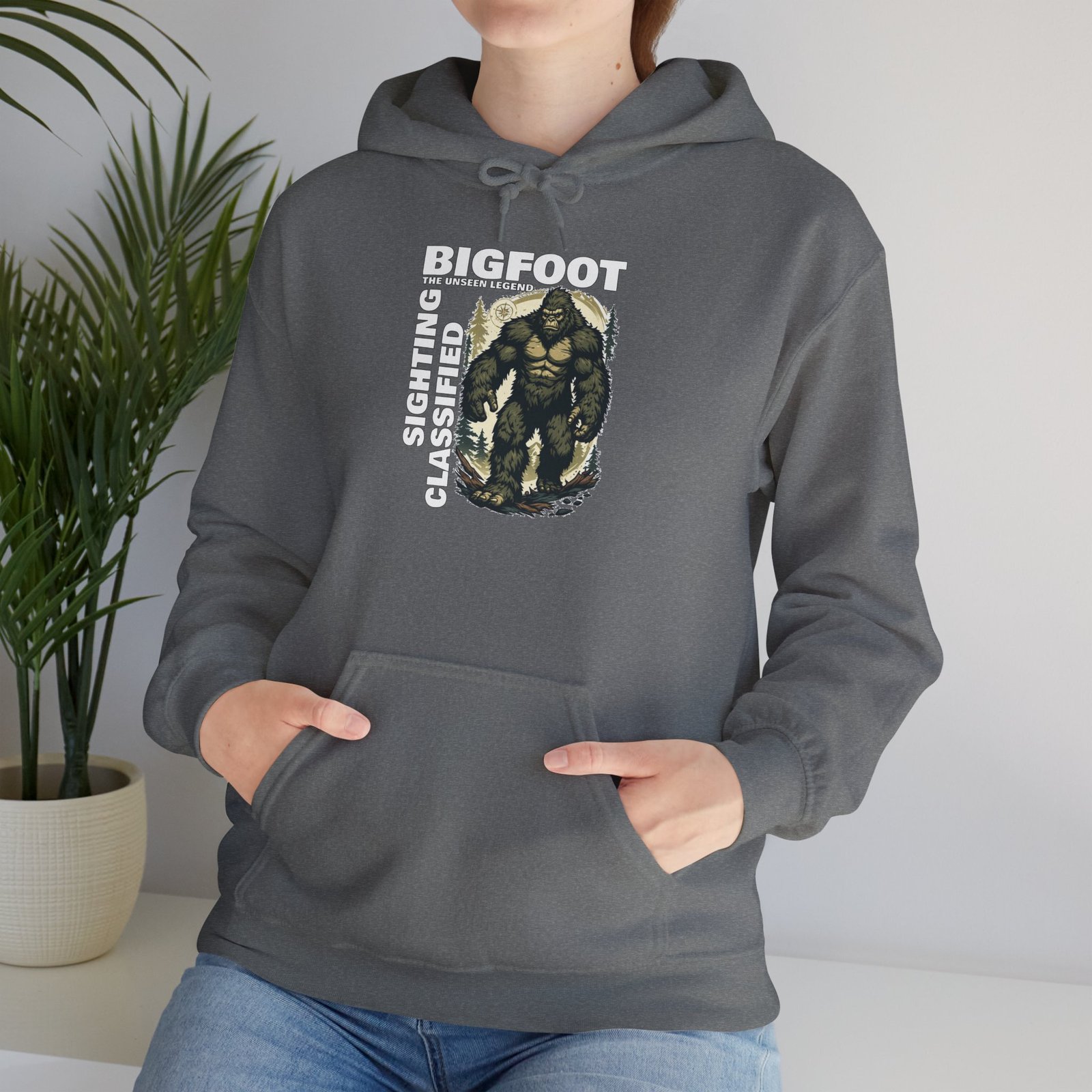 Bigfoot Classic Sighting Hoodie — Retro Sasquatch Graphic Pullover - Image 14