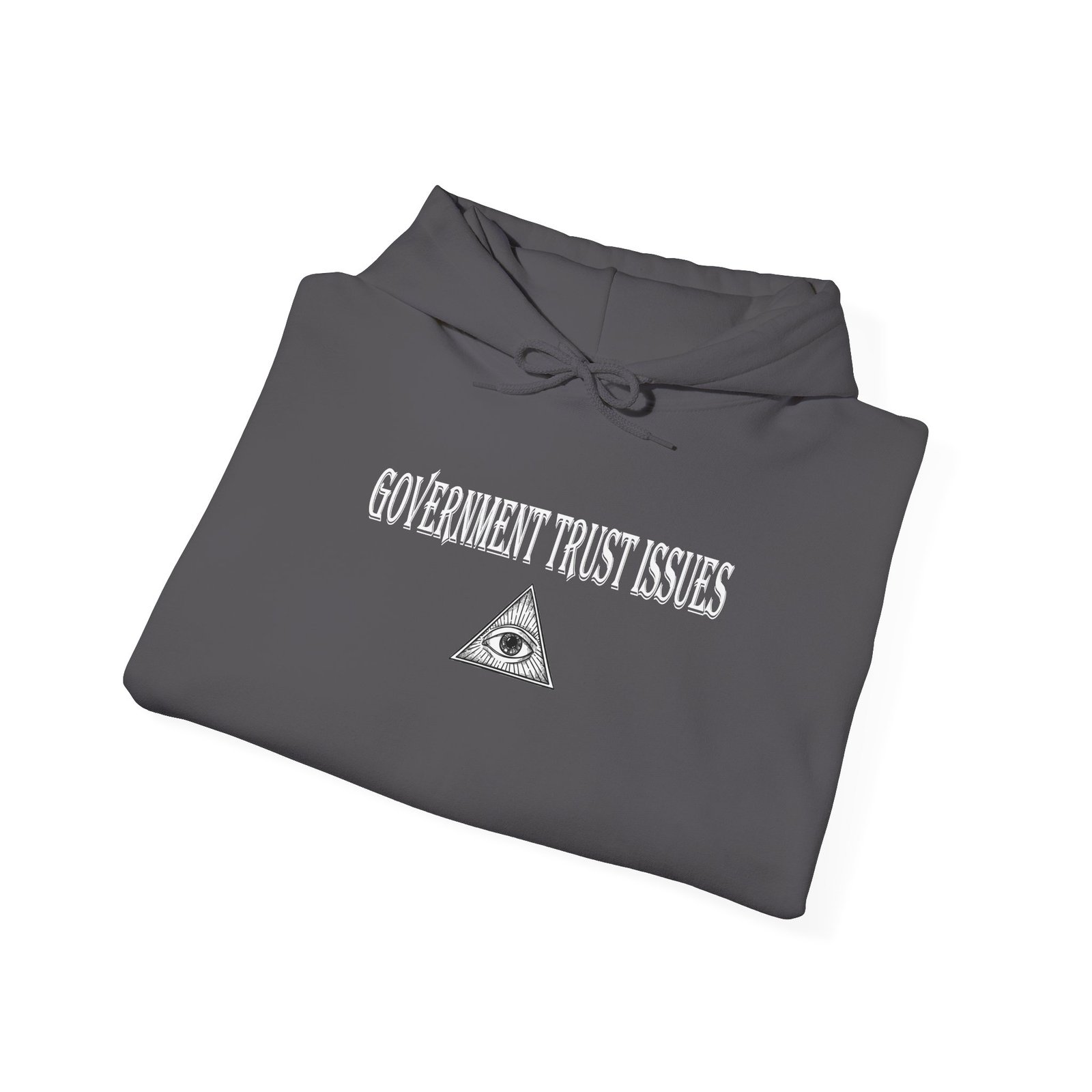 Government Trust Issues Hoodie | All-Seeing Eye Pyramid Graphic - Image 13