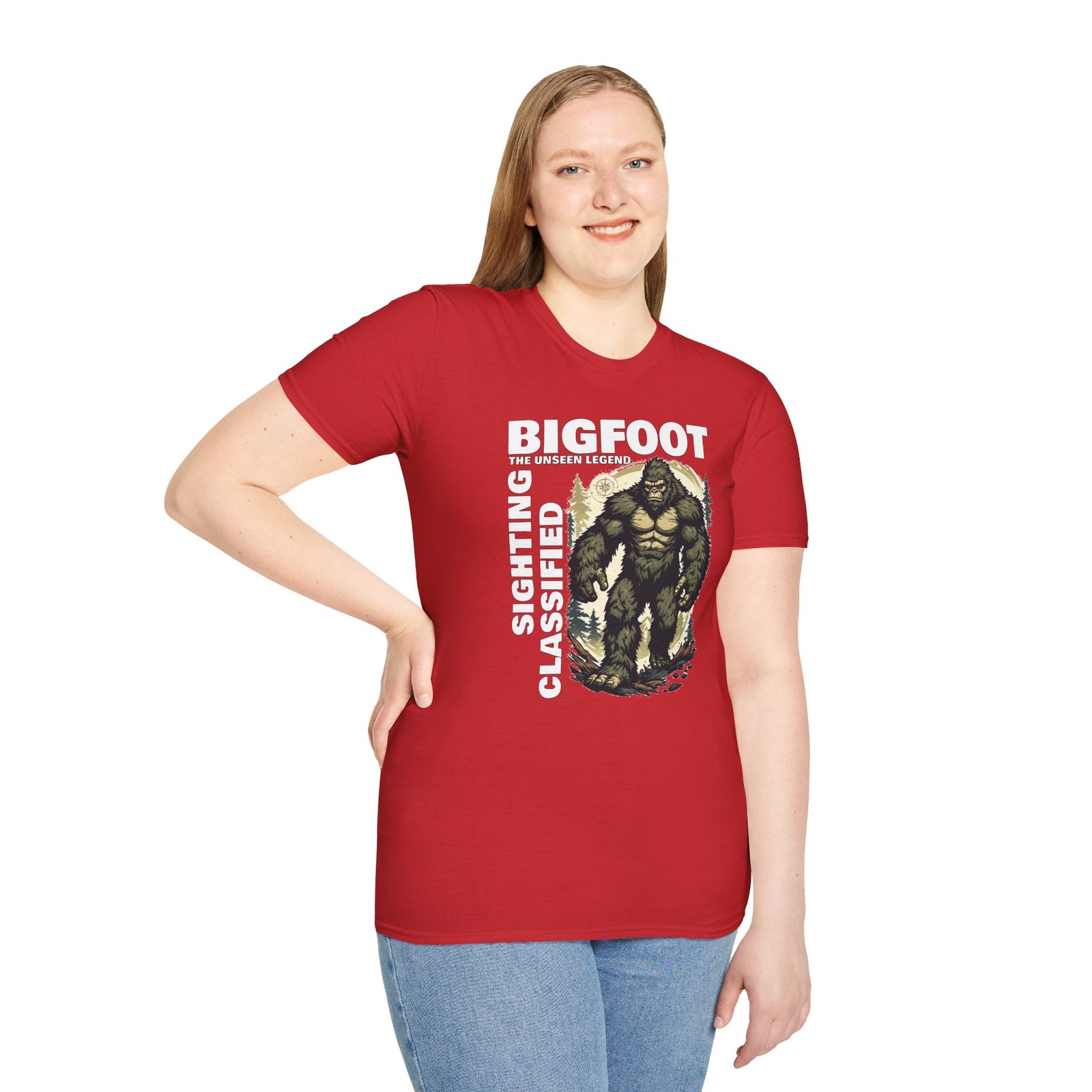 Bigfoot Sighting T-Shirt — 'Bigfoot: The Unseen Legend' Graphic Tee - Image 23