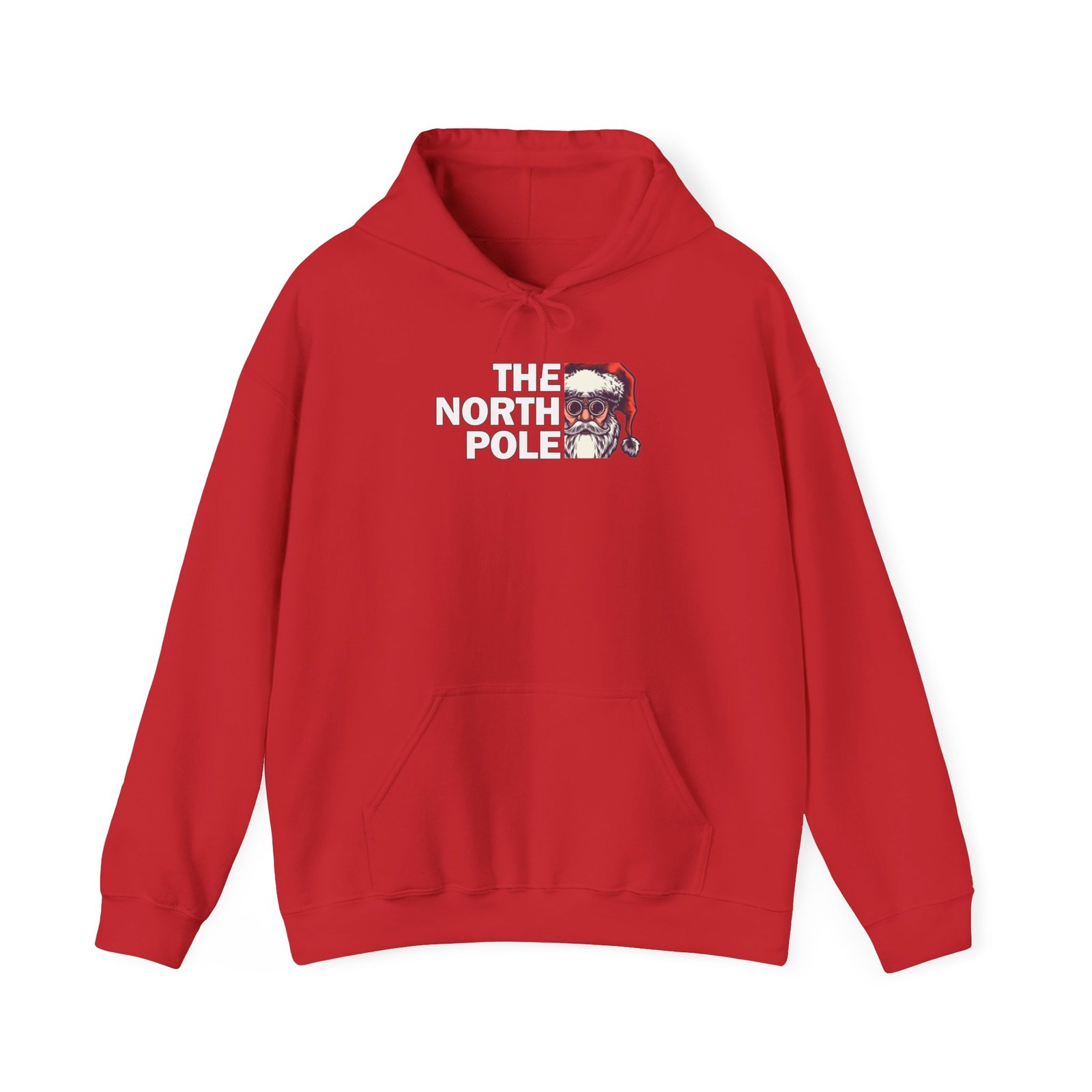 The North Pole Santa Skull Hoodie | Christmas Gothic Holiday Sweatshirt | Xmas | Merry Christmas - Image 14