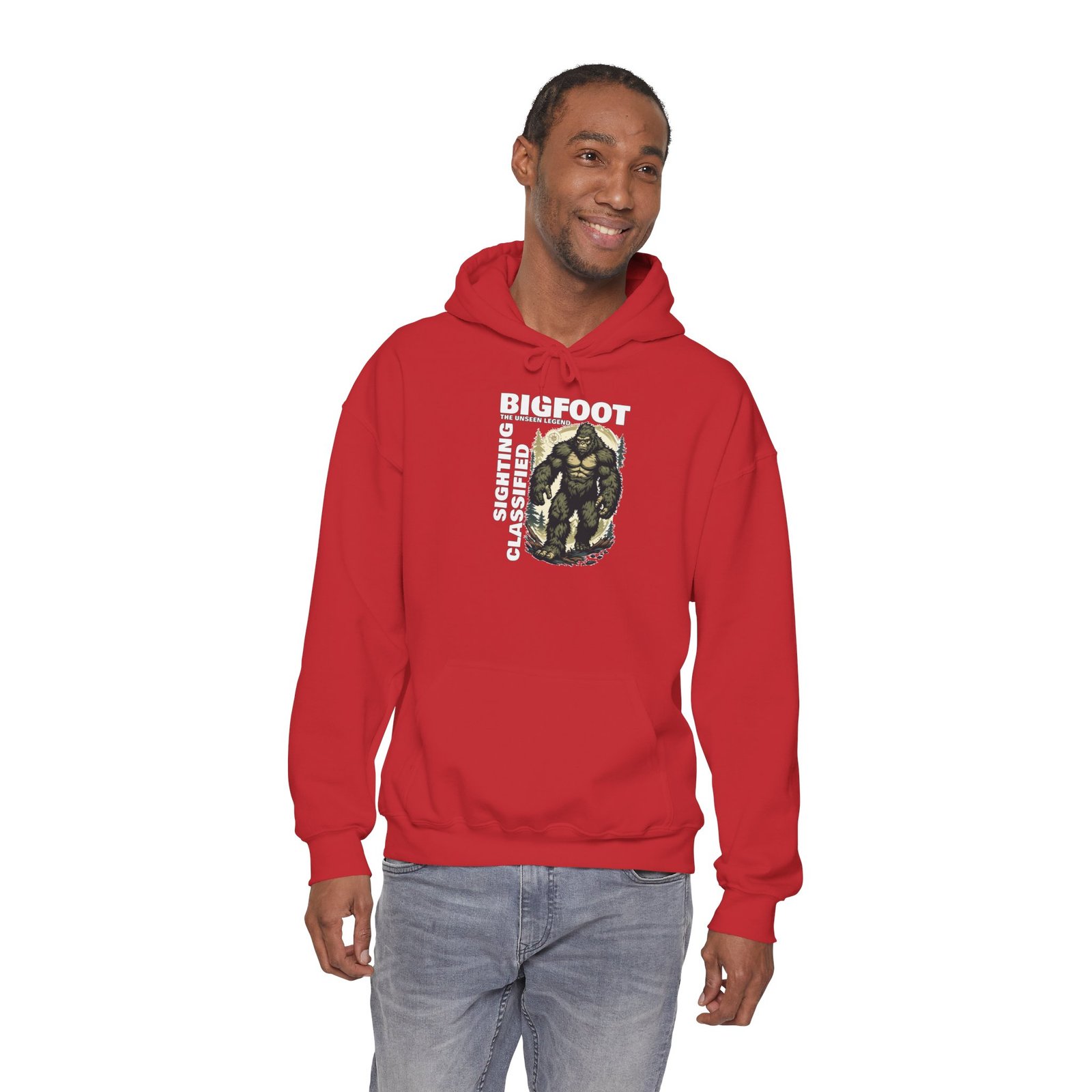 Bigfoot Classic Sighting Hoodie — Retro Sasquatch Graphic Pullover - Image 27