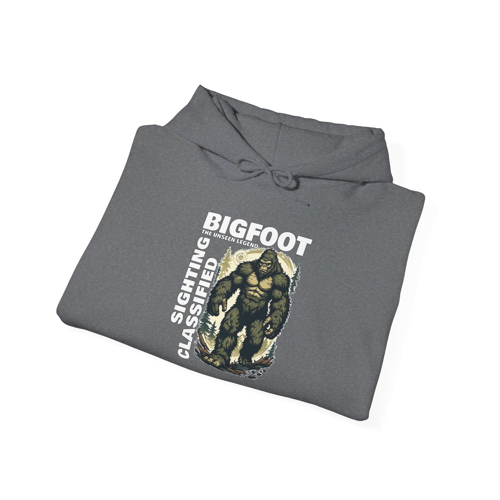 Bigfoot Classic Sighting Hoodie — Retro Sasquatch Graphic Pullover - Image 11