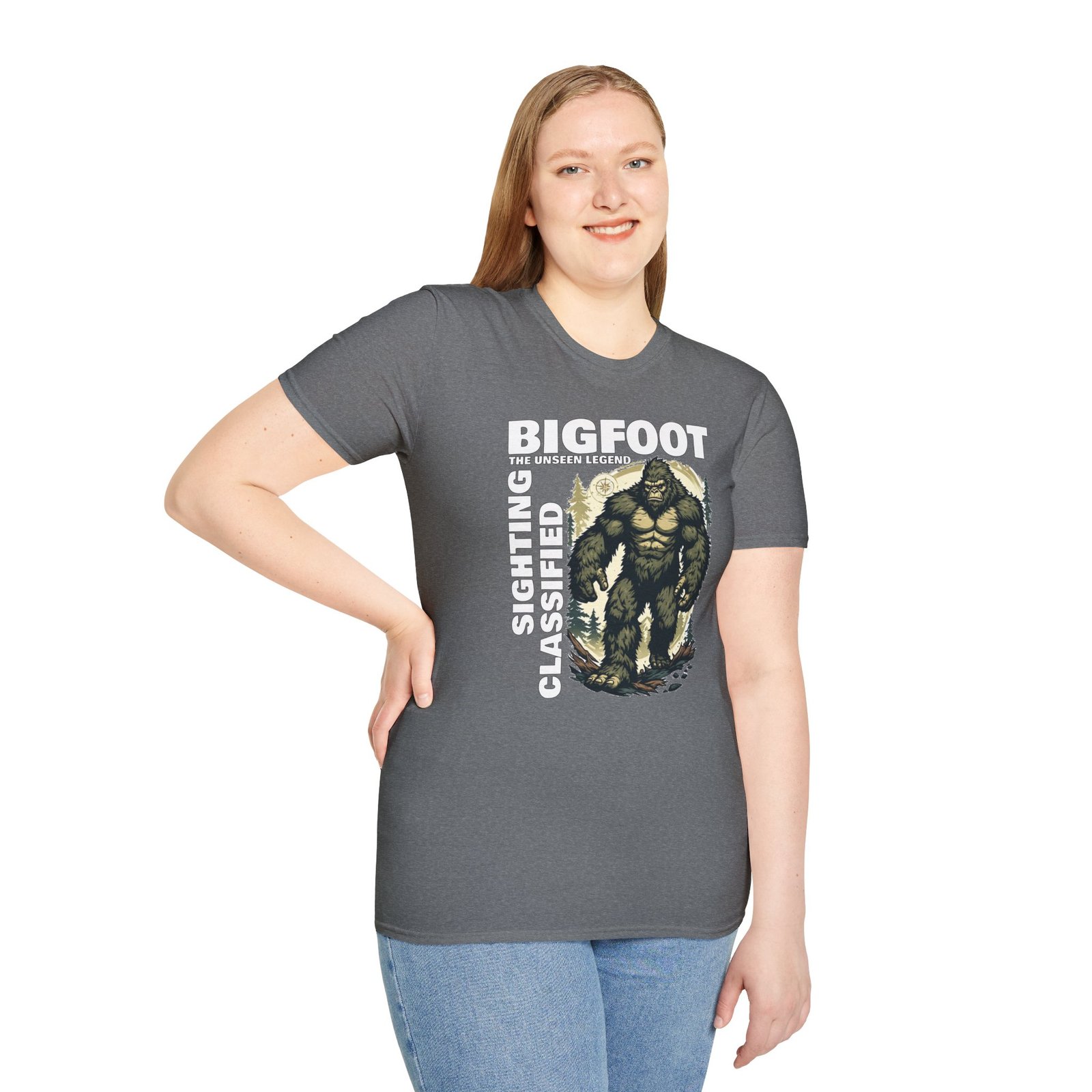 Bigfoot Sighting T-Shirt — 'Bigfoot: The Unseen Legend' Graphic Tee - Image 15