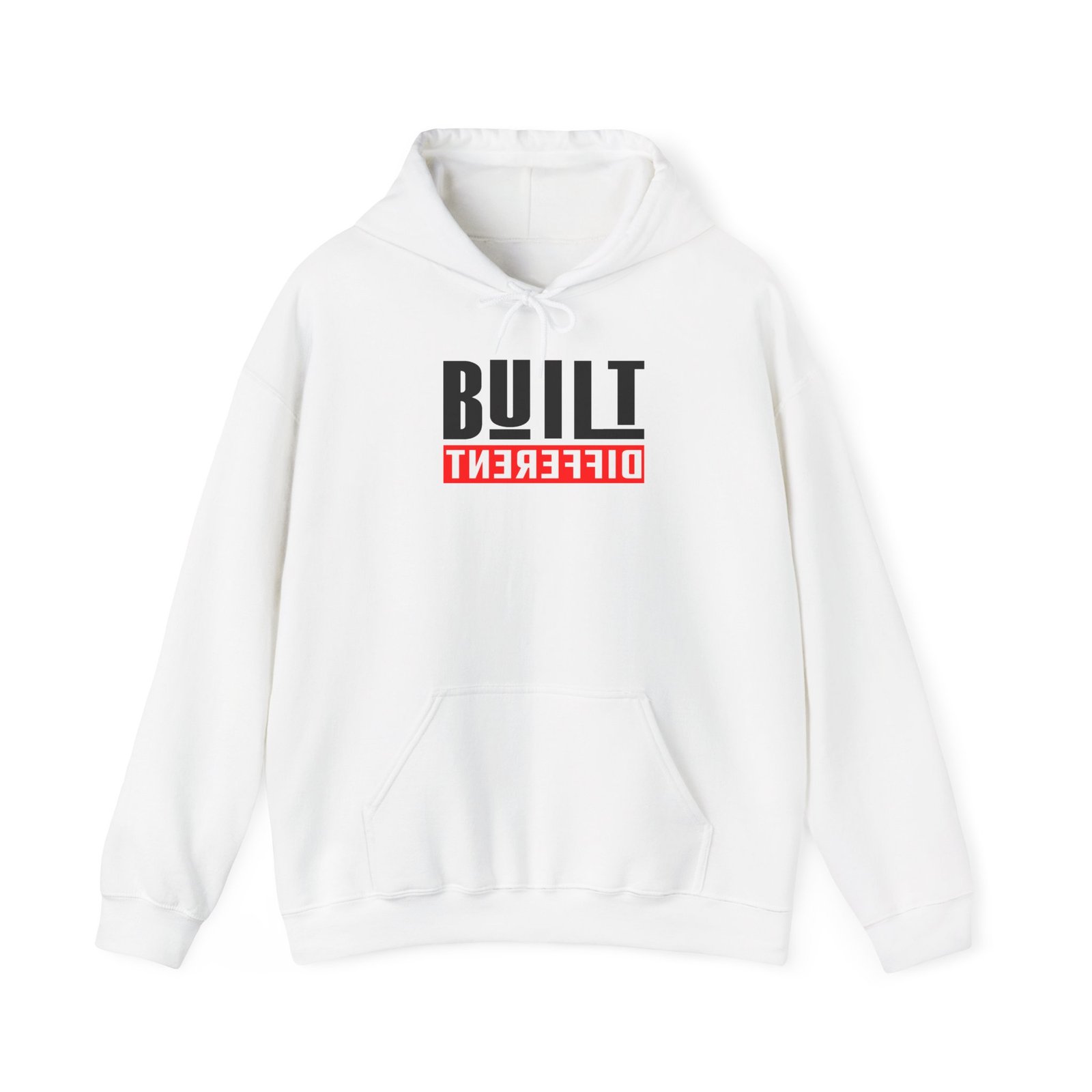 Built Different Hoodie | Bold Typography Streetwear - Image 2