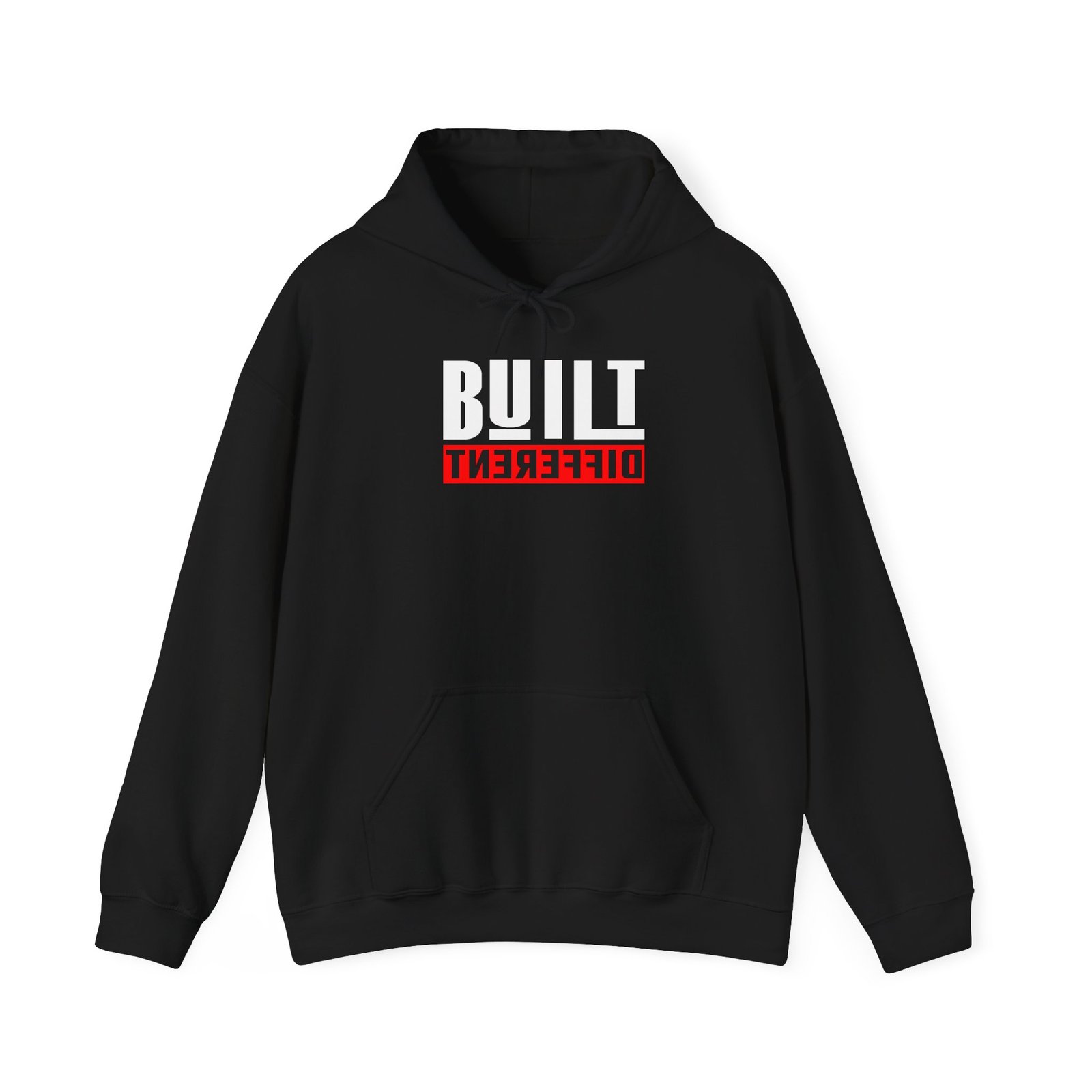 Built Different Hoodie | Bold Typography Streetwear - Image 6