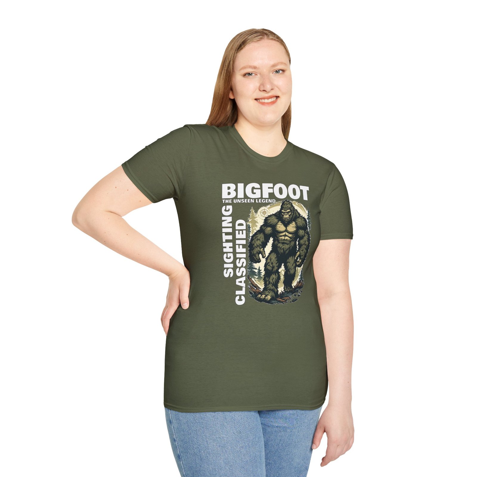 Bigfoot Sighting T-Shirt — 'Bigfoot: The Unseen Legend' Graphic Tee - Image 11
