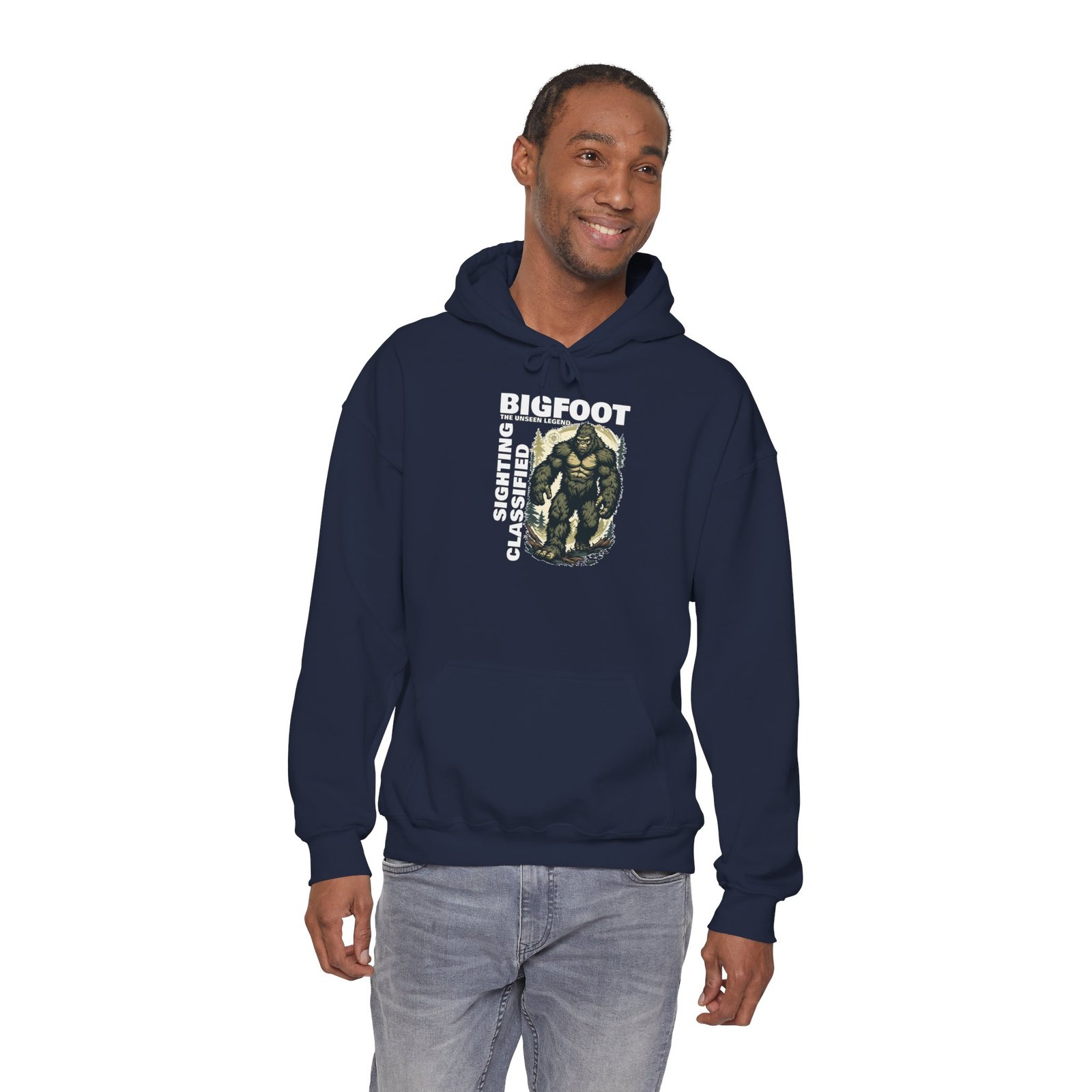 Bigfoot Classic Sighting Hoodie — Retro Sasquatch Graphic Pullover - Image 22
