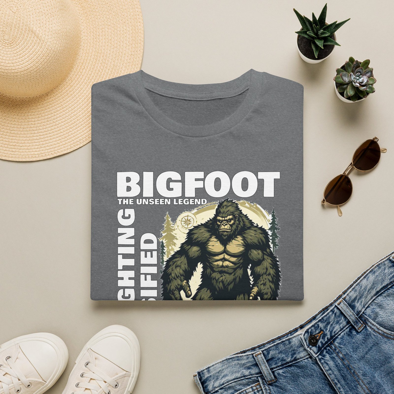 Bigfoot Sighting T-Shirt — 'Bigfoot: The Unseen Legend' Graphic Tee - Image 13