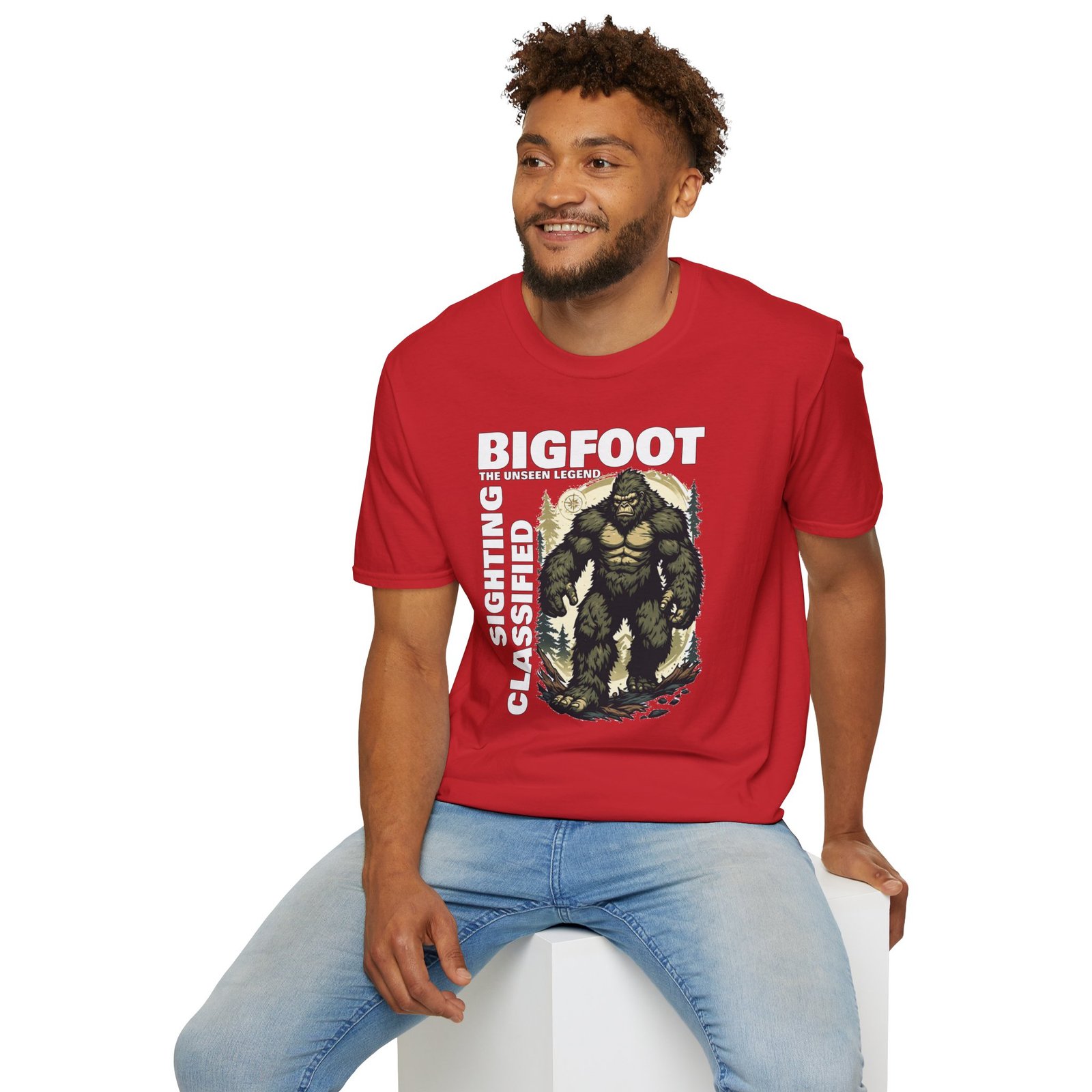 Bigfoot Sighting T-Shirt — 'Bigfoot: The Unseen Legend' Graphic Tee - Image 22