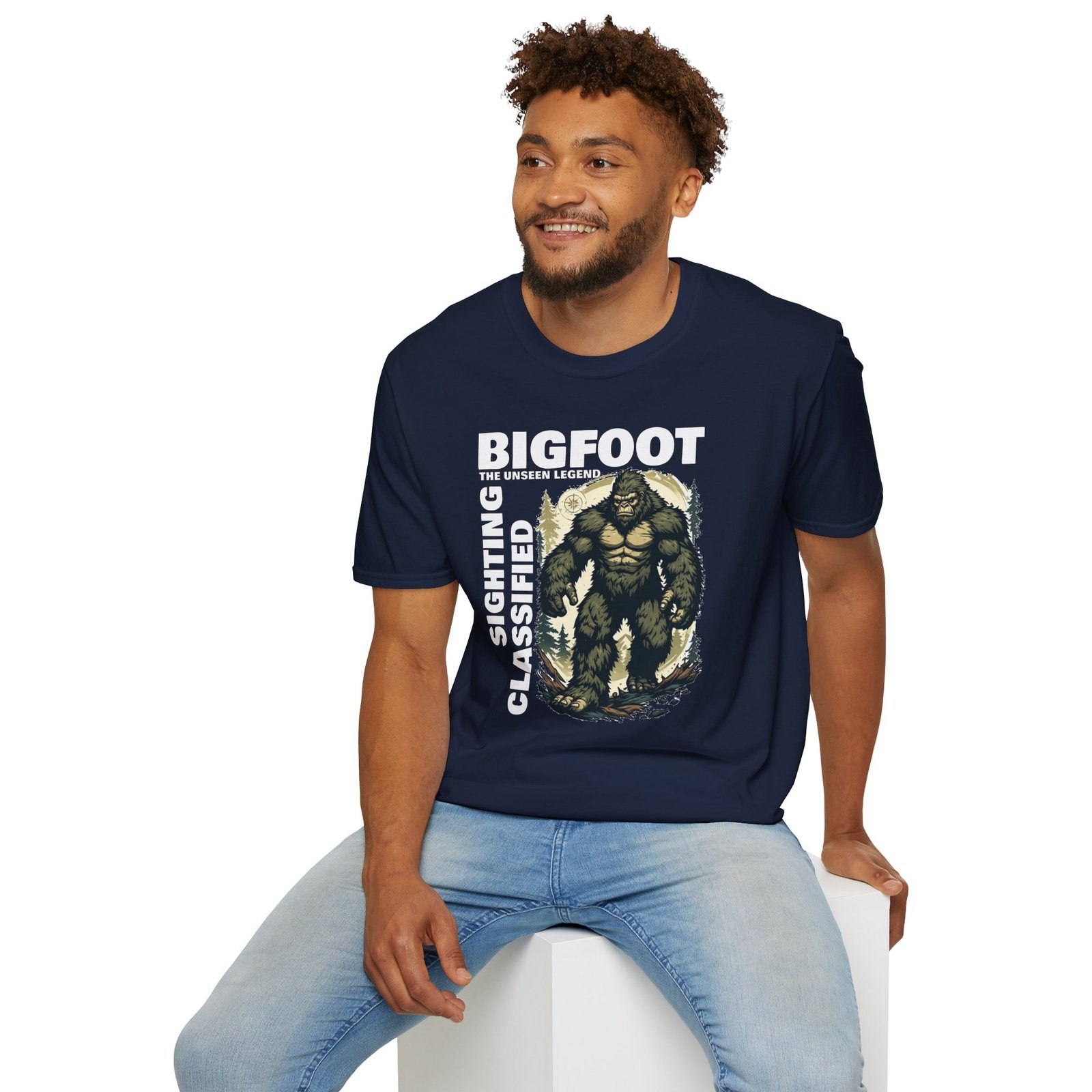 Bigfoot Sighting T-Shirt — 'Bigfoot: The Unseen Legend' Graphic Tee - Image 18