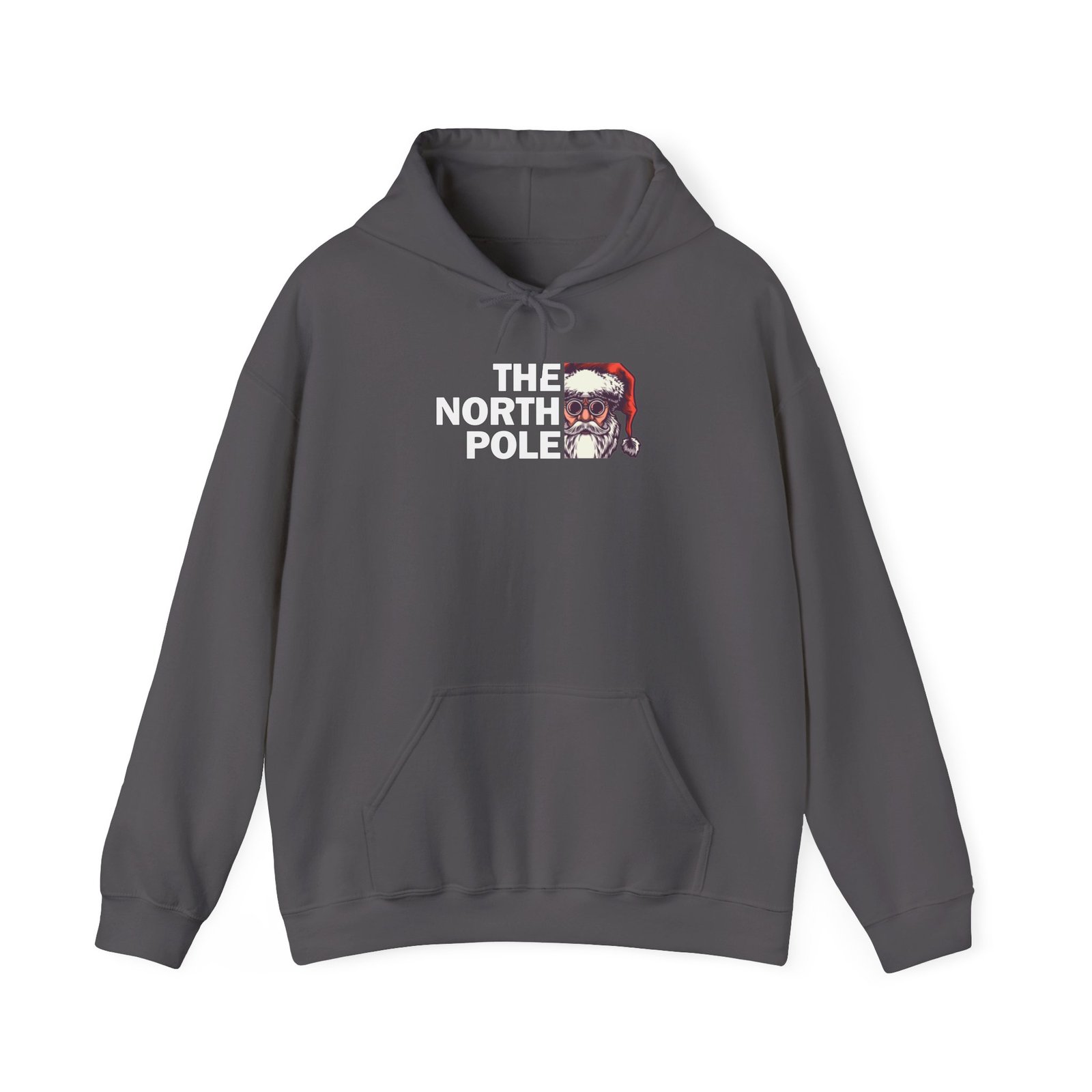 The North Pole Santa Skull Hoodie | Christmas Gothic Holiday Sweatshirt | Xmas | Merry Christmas - Image 10