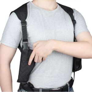 Outdoor Holster Portable Hidden Double Magazine Pouch Invisible Holster