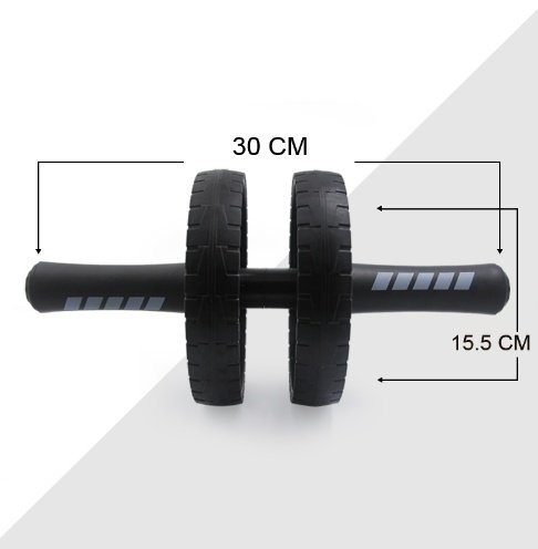 Fitness Equipment Muscle Abdominal Roller with Mat - Image 3