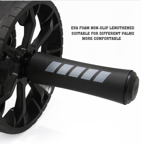 Fitness Equipment Muscle Abdominal Roller with Mat - Image 4