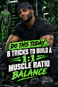 DO THIS TODAY… 8 Tricks to Build a 1:1 Muscle Ratio Balance